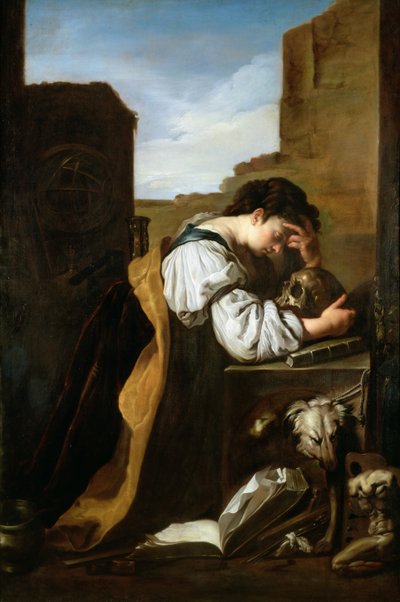 Melancholie von Domenico Fetti or Feti